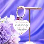 Special Keychain Gift for Granddaughter from Grandma