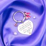 Special Keychain Gift for Granddaughter from Grandma