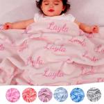 Personalized Name Blankets for Kids and Babies