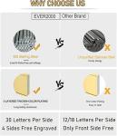 Personalized 3D Vertical Bar Necklace for Mom