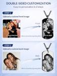 Personalized Photo Dog Tag Necklace for Everyone