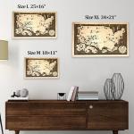 Personalized Wooden National Parks Travel Map Decor