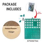 Personalized Wooden National Parks Travel Map Decor