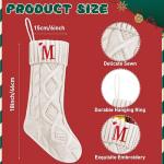 Custom Monogrammed Christmas Stocking for Family