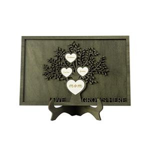 Personalized Family Tree Plaque for Mom