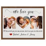 Personalized Mother's Day Canvas Photo Wall Art