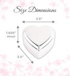 Personalized Heart Jewelry Keepsake Box for Confirmation
