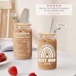 Custom Glass Cups for Mom, Perfect Gift Idea