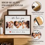 Personalized Mother's Day Canvas Photo Wall Art