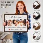 Personalized Mother's Day Canvas Photo Wall Art