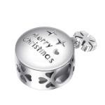 Merry Christmas Snowman Charm for Pandora Bracelet