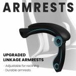 N-GEN GAMING Ergonomic Video Gaming Chair with Footrest