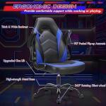 Comfy Ergonomic Gaming Chair with Lumbar Support