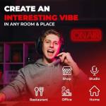 ON AIR Neon Signs, LED Studio Live Decorative Lights, Streaming Recording Sign, USB Connected, for Streamers Influencers Gamers Room Bar Club Home Party Decoration… (Red)