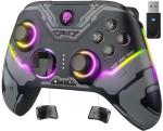 EasySMX X15 Wireless PC Controller with Hall Effect Joysticks & Triggers, RGB Lighting, 2 Back Buttons, 1000mAh Battery, Bluetooth Game Controller for Windows PC, Steam, Switch & Android