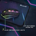 Dell Gaming OptiPlex Desktop RGB Computer PC, Intel Core i7, GeForce GT 1030 2GB GDDR5, 16GB RAM, 512GB SSD, 24 Inch HDMI Monitor, Keyboard Mouse and Headset, WiFi, W11 Pro (Renewed)