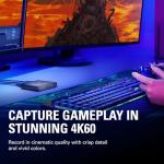 Elgato 4K S – External Capture Card for PS5, Xbox Series X/S, Switch 2, PC, Mac, iPad | 4K60, 1440p120, or 1080p240 Passthrough and Capture, HDR10, VRR, USB-C, Near-Zero Latency