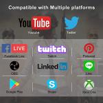 Capture Card Nintendo Switch, 4K HDMI Video Capture Card, 1080P 60FPS, HDMI to USB 3.0 Capture Card for Streaming Work with Camera/Xbox/PS4/PS5/PC/OBS