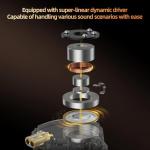 KZ Gale Wired Earbuds with Microphone, HiFi Deep Bass Comfort-Fit Ear Buds for Gaming, Super-Linear Driver IEM for Gaming, Compatible for PC, PS5, PS4, Nintendo, Switch, Steam Deck (3.5, White)