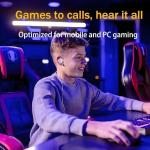 KZ Gale Wired Earbuds with Microphone, HiFi Deep Bass Comfort-Fit Ear Buds for Gaming, Super-Linear Driver IEM for Gaming, Compatible for PC, PS5, PS4, Nintendo, Switch, Steam Deck (3.5, White)