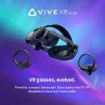 HTC Vive XR Elite with Deluxe Pack — Mixed Reality and PC VR Headset + Controllers
