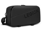Lenovo Legion Sling Bag, Waterproof Carrying Case Bag for Legion Go Gaming Console, Black, Custom Fit Console Carrier, Adjustable Shoulder Strap, Multiple Compartments, Durable and Stylish Design