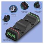 Controller Charging Dock for Switch Pro & Switch 2 Pro Controller, PS5 Controller, Xbox Series X|S & Elite 2, 2-Port LED Charging Station (Not for PowerA/3rd-Party Pro), 5V2A Recommended