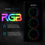 Periphio Terra Prebuilt Gaming PC - AMD Ryzen 7 5700G CPU (4.6GHz Turbo) | Radeon Vega 8 Graphics | 1TB M.2 NVMe SSD | 16GB DDR4 RAM | Windows 11 Gaming Desktop Computer | WiFi + BT…