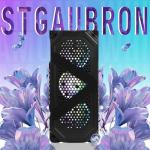 STGAubron Gaming PC Desktop Computer, Intel Core i7 up to 3.9G, GeForce RTX 3060 12G, 32GB RAM, 1TB SSD, WiFi 6, BT 5.0, RGB Fan x 4, Windows 11 Home