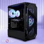 STGAubron Gaming PC Desktop Computer, Intel Core i7 up to 3.9G, GeForce RTX 3060 12G, 32GB RAM, 1TB SSD, WiFi 6, BT 5.0, RGB Fan x 4, Windows 11 Home