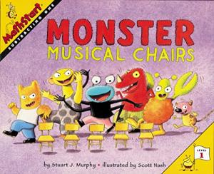 Monster Musical Chairs: A MathStart Picture Book on Subtracting One for Kids (Ages 4-8)