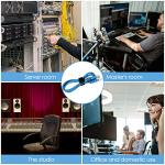 MVYC 120PCS 6 Inch Reusable Cable Ties Wire Ties Cord Organizer Cable Organizer Adjustable Management Black