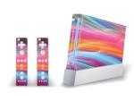 Mightyskins Skin Decal Skin Compatible with Nintendo Wii Console + Two Wiimote Controllers Sticker- Rainbow Wave