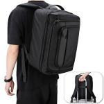 GDNasist Game Console Backpack for PS5, Protective Carrying Case Compatible with Playstation5 Console, Base, 15.6”Laptop, Headset, PS5 Controller, More Game Discs, and Gaming Accessories