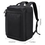 GDNasist Game Console Backpack for PS5, Protective Carrying Case Compatible with Playstation5 Console, Base, 15.6”Laptop, Headset, PS5 Controller, More Game Discs, and Gaming Accessories