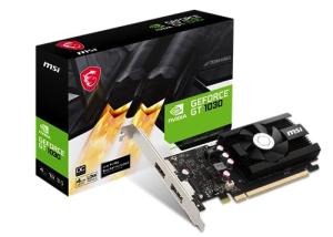 msi Gaming GeForce GT 1030 4GB DDR4 64-bit HDCP Support DirectX 12 DP/HDMI Single Fan OC Graphics Card (GT 1030 4GD4 LP OC)