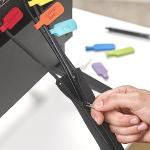 Zipper Cable Sleeve by Wrap-It Storage - 24" x 4" (4-Pack) Black - Cord Organizer and Cable Protector for Desk, Computer, TV Cord Management to Hide and Cover Wire and Extension Cables