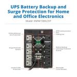 Eaton Tripp Lite Series OMNI1500LCDT 1500VA UPS Battery Backup Computer Uninterruptible Power Supply Units & Surge Protector, 810W, 10 Outlets, AVR, LCD Screen, 3 Year Warranty & $250,000 Insurance