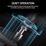 CORSAIR RS120 ARGB 120mm PWM Fans – Daisy-Chain Connection – Low-Noise – Magnetic Dome Bearing – Triple Pack – White