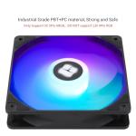 Thermalright 5 Pack TL-C12C-S CPU Fan 120mm ARGB Case Cooler Fan, 4pin PWM Silent Computer Fan with S-FDB Bearing Included, up to 1550RPM Cooling Fan（5 Quantities）