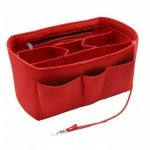 LEXSION Red Felt Bag Organizer for Speedy Neverfull