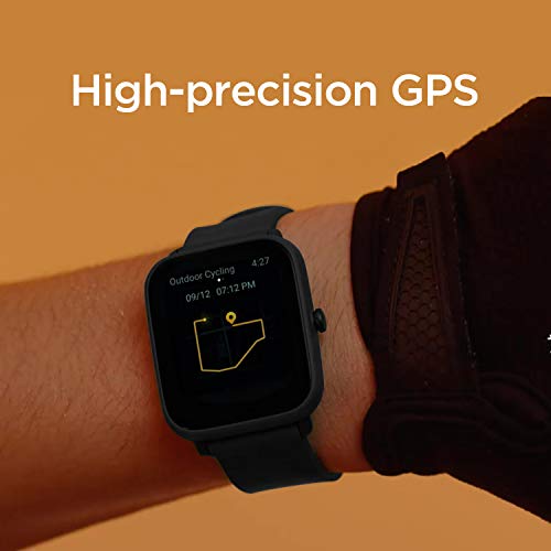 Amazfit Bip U Pro Smartwatch - Black