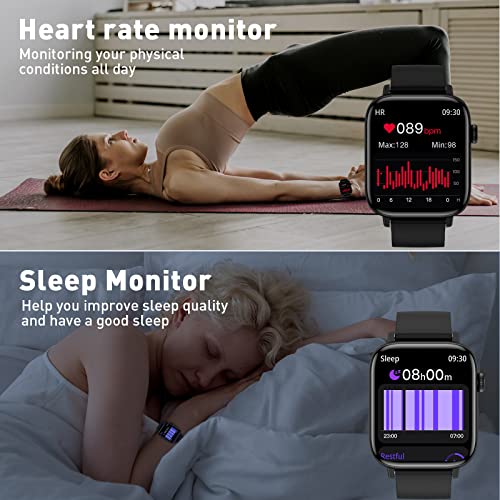 Smartwatch with Call, Text, Fitness Tracker Features