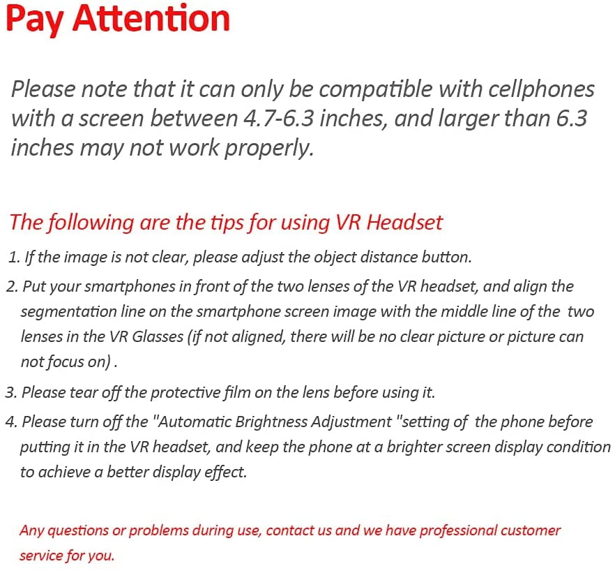 Wireless VR Headset for iPhone and Android