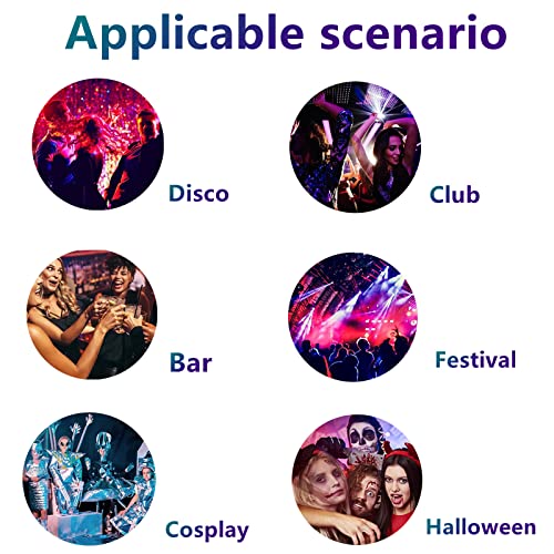 Cool Cyberpunk Augmented Reality Sunglasses for Parties