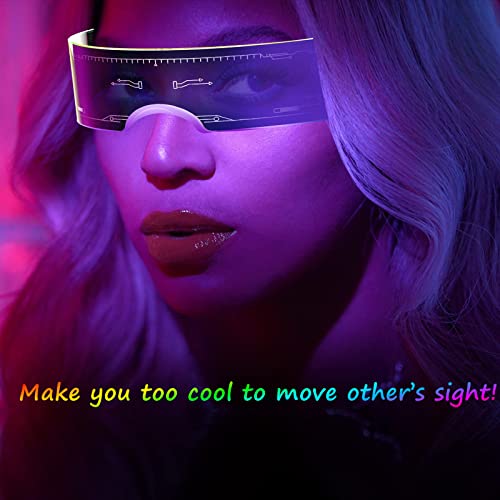 Cool Cyberpunk Augmented Reality Sunglasses for Parties
