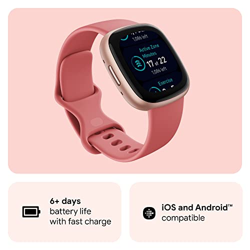 Fitbit Versa 4 Smartwatch: GPS, Heart Rate, Sleep Tracking