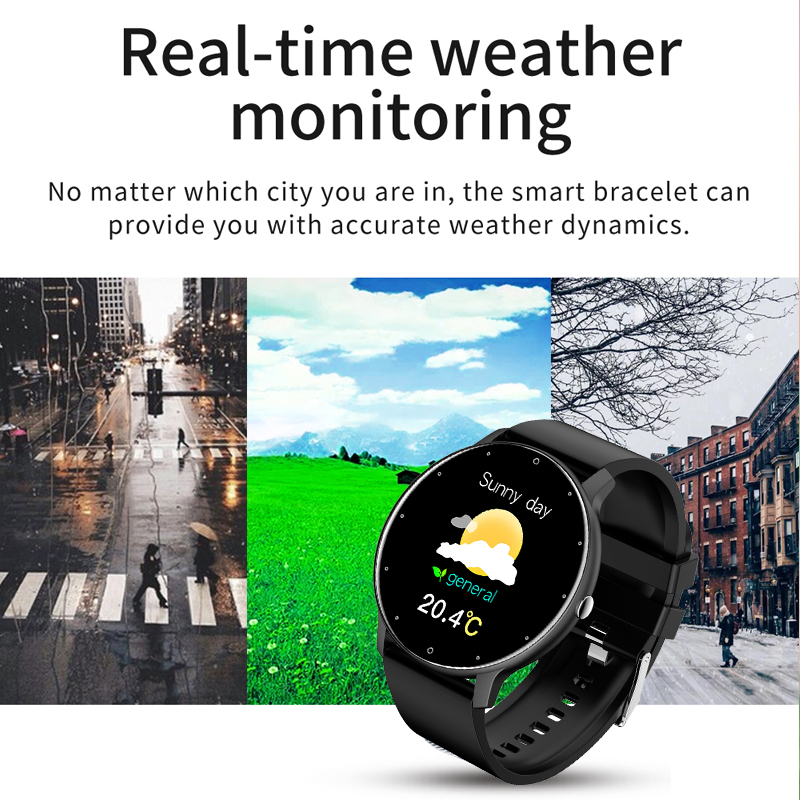 LIGE Smart Watch for Men, Touch Screen Fitness Tracker