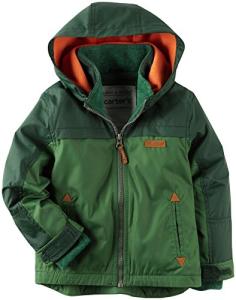 Carter's Eco-Friendly Boys' Green Jacket, Age 3