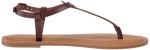 Amazon Essentials Women's Eco-Friendly Brown Thong Sandal